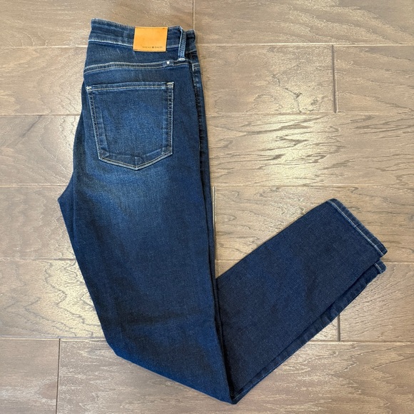Lucky Brand Denim - Lucky Brand Bridgette Skinny Jeans 4/27 – High-Rise Dark Wash Denim